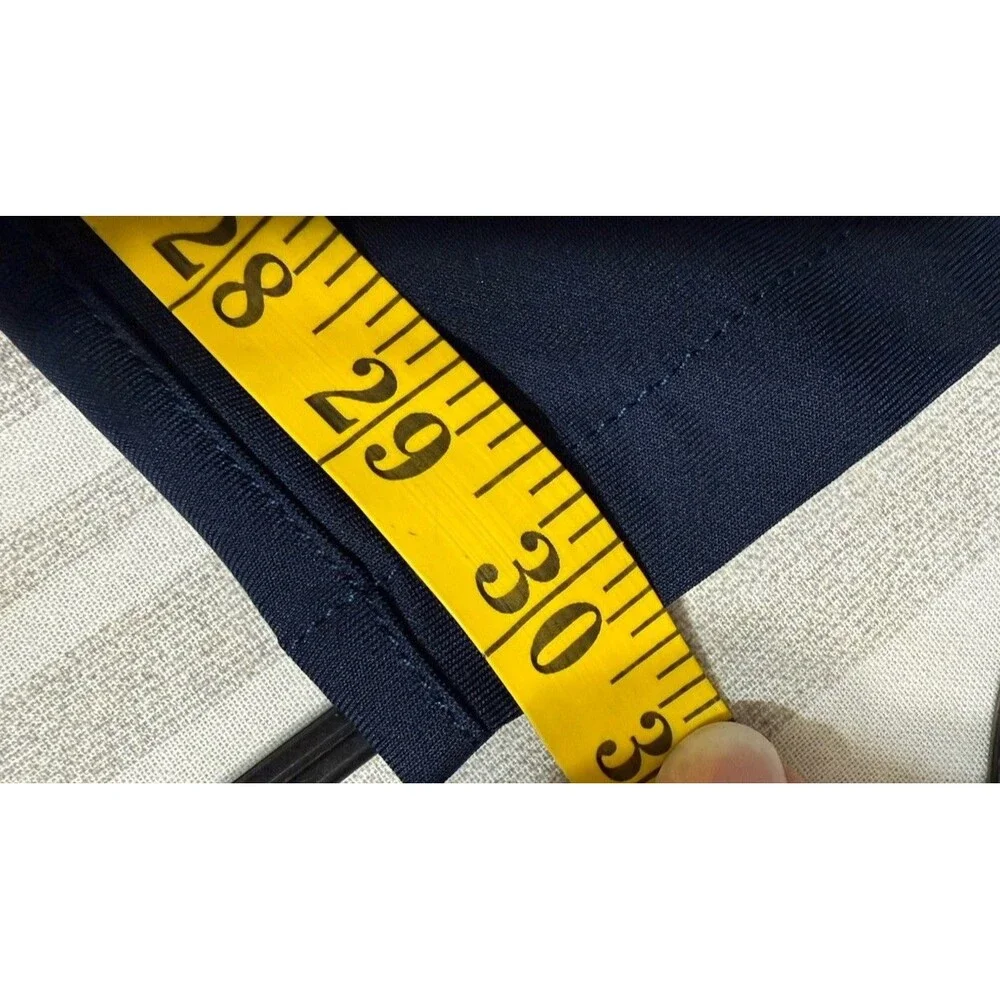 Lululemon Pants Womens Sz 4 Navy Blue Skinny Stretch Nylon Zip Fly Technical